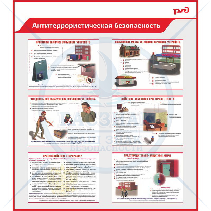 Инструкция по антитеррористической безопасности на предприятии образец